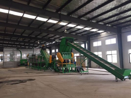 300kg/h, 500kg/h, υφαμένες PP τσάντες 1000kg/h που συντρίβουν και που πλένουν τη μηχανή ανακύκλωσης