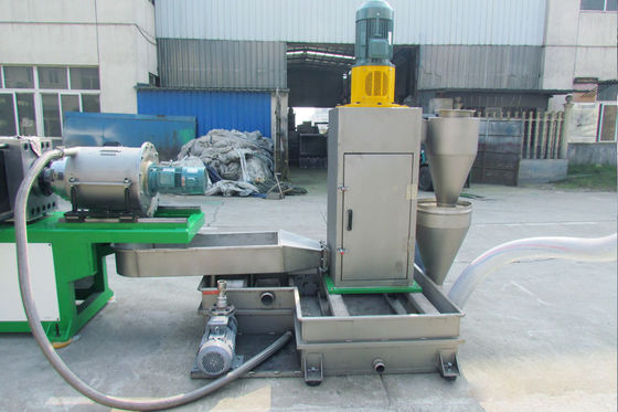 Διπλή πλαστική Granulator βημάτων γραμμή για την τσάντα έγχυσης