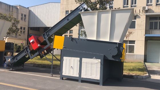 Ενιαία μηχανή καταστροφέων εγγράφων άξονων συστημάτων 400kg/H 380V PLC