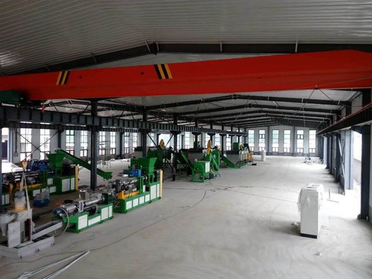 Hdpe Ldpe πλαστικές μηχανές ανακύκλωσης μπουκαλιών ταινιών