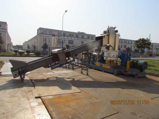 Τέμνουσα συμπίεση 130mm βίδα μια μηχανή σκηνικής υγρή κοκκιοποίησης