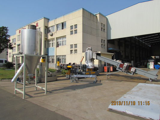 Τέμνουσα συμπίεση 130mm βίδα μια μηχανή σκηνικής υγρή κοκκιοποίησης