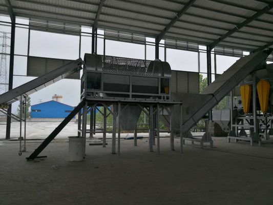 1000kg/h PET που ανακυκλώνει τη μηχανή/τη γραμμή πλύσης νιφάδων εγκαταστάσεων/κατοικίδιων ζώων ανακύκλωσης μπουκαλιών κατοικίδιων ζώων, πλαστική γραμμή ανακύκλωσης