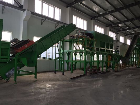 γραμμή πλύσης νιφάδων της Pet μπουκαλιών 1000kg/H 2000kg/H Pet