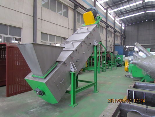 2000kg/H HDPE PE PP της PET LDPE LLDPE πλαστικό πλυντήριο τριβής